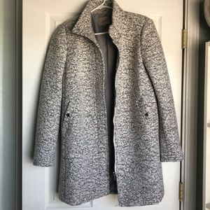 Loft funnel neck coat size xs